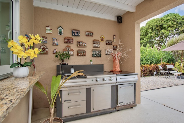 3961 NW 27th Ave, Boca Raton, FL 33434 - view of patio / terrace with area for grilling