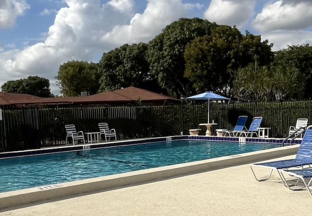 view of swimming pool