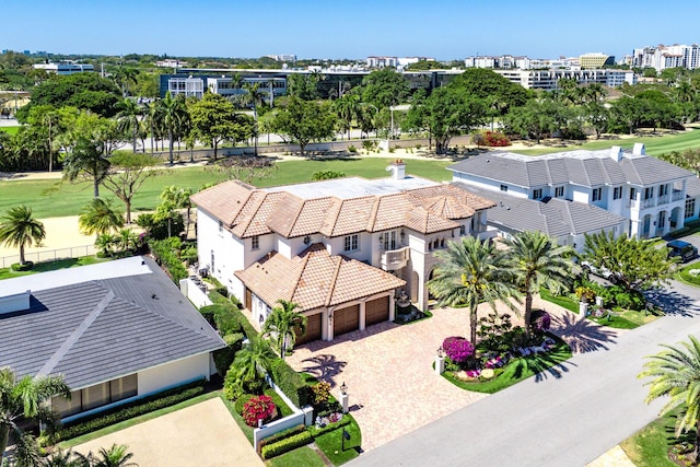 aerial view