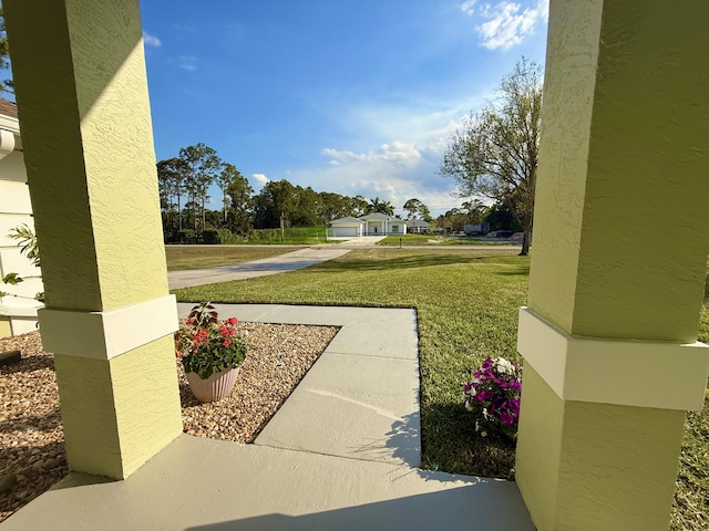 view of yard