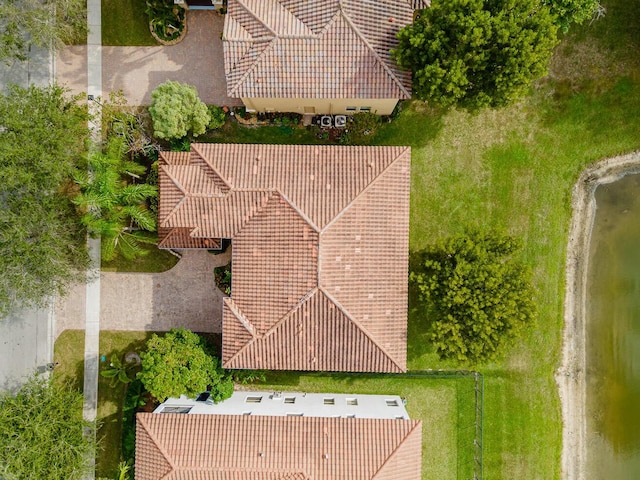 view of aerial view