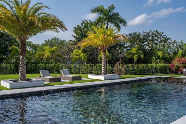 view of swimming pool