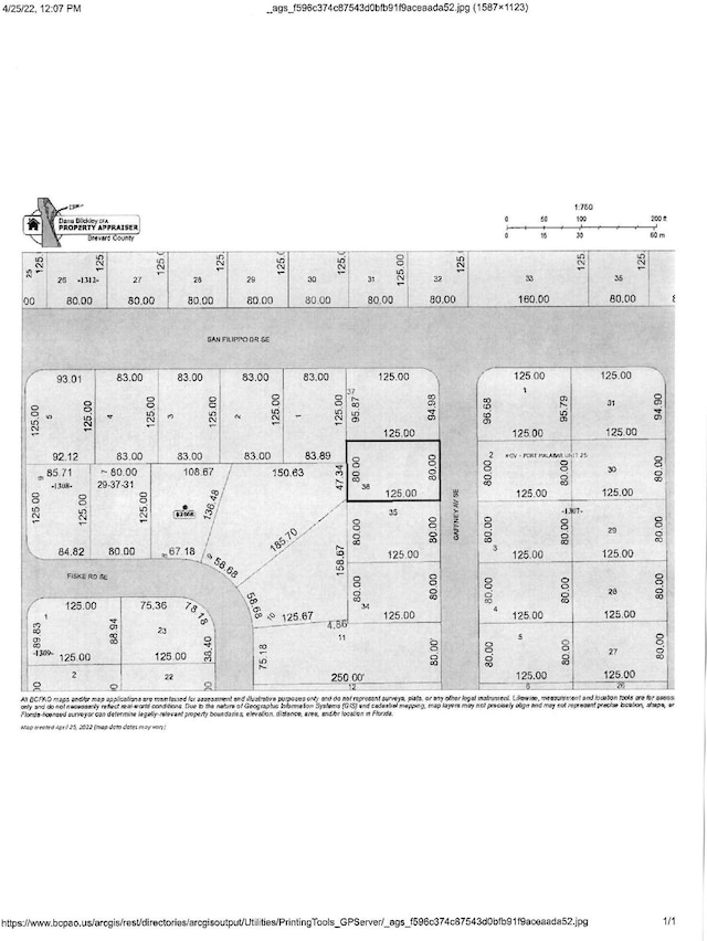 2920 Gaffney Ave SE, Palm Bay FL, 32909 land for sale