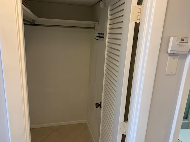 view of closet