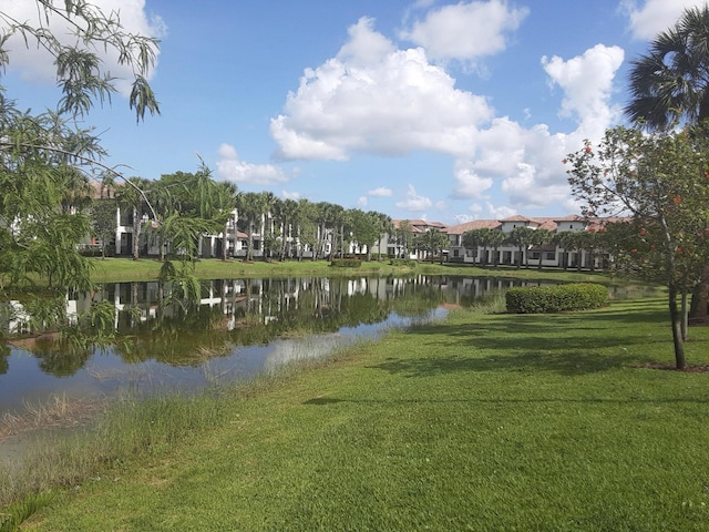 view of property view of water