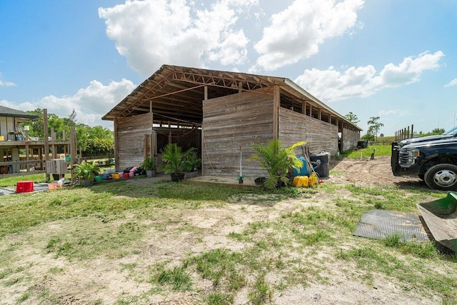 view of property exterior