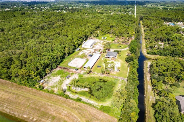 view of aerial view