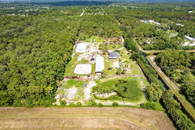 view of aerial view