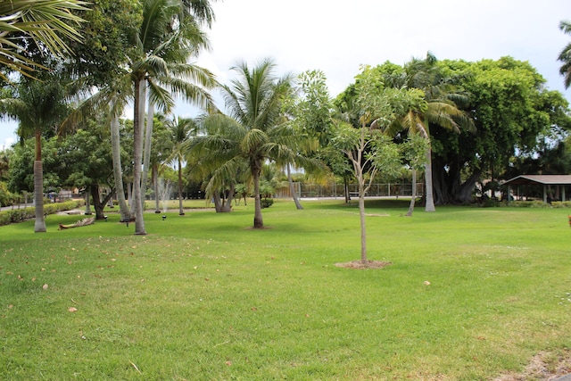 view of home's community featuring a lawn