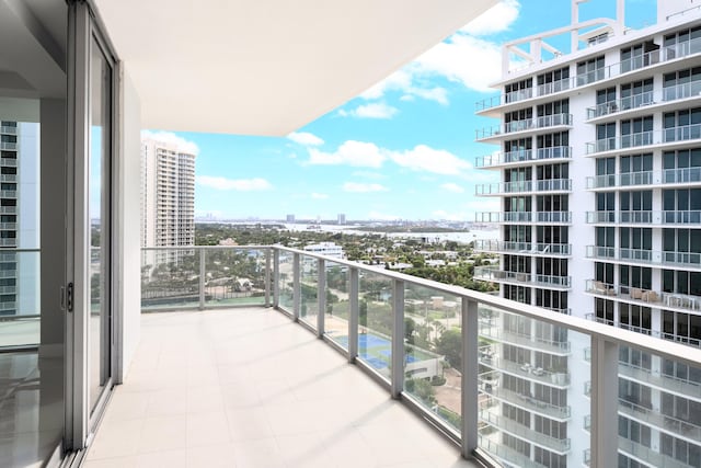 3100 N Ocean Dr Unit H-1509, Singer Island, FL 33404 - balcony featuring a view of city