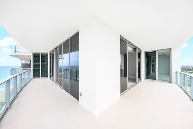 3100 N Ocean Dr Unit H-1509, Singer Island, FL 33404 - balcony with a water view