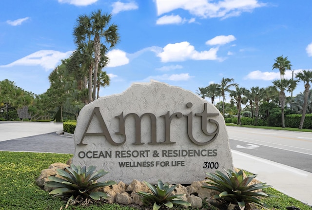 3100 N Ocean Dr Unit H-1509, Singer Island, FL 33404 - view of community / neighborhood sign