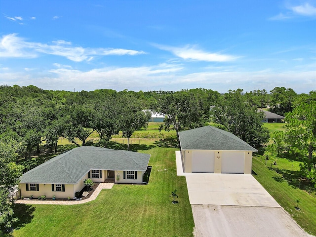 view of birds eye view of property