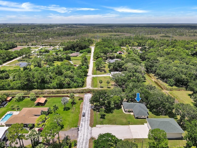 view of drone / aerial view