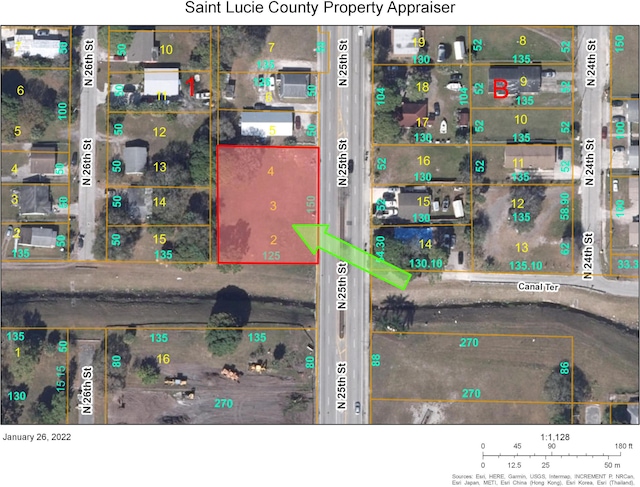 417 N 25th St, Fort Pierce FL, 34946 land for sale