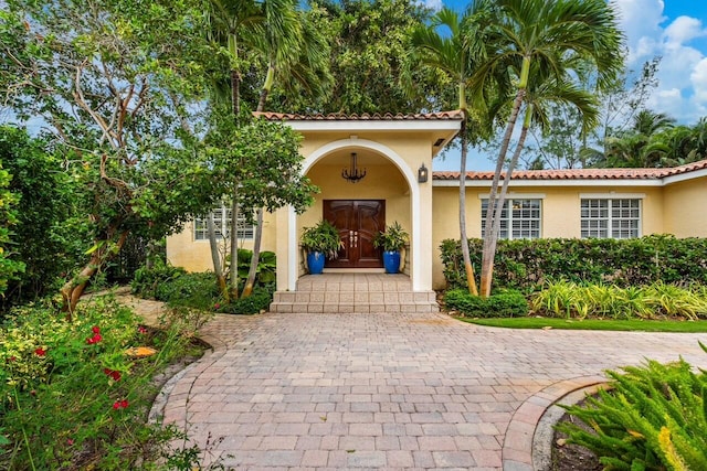 view of entrance to property