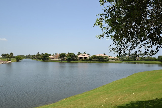 property view of water