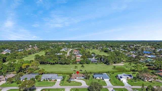 view of aerial view