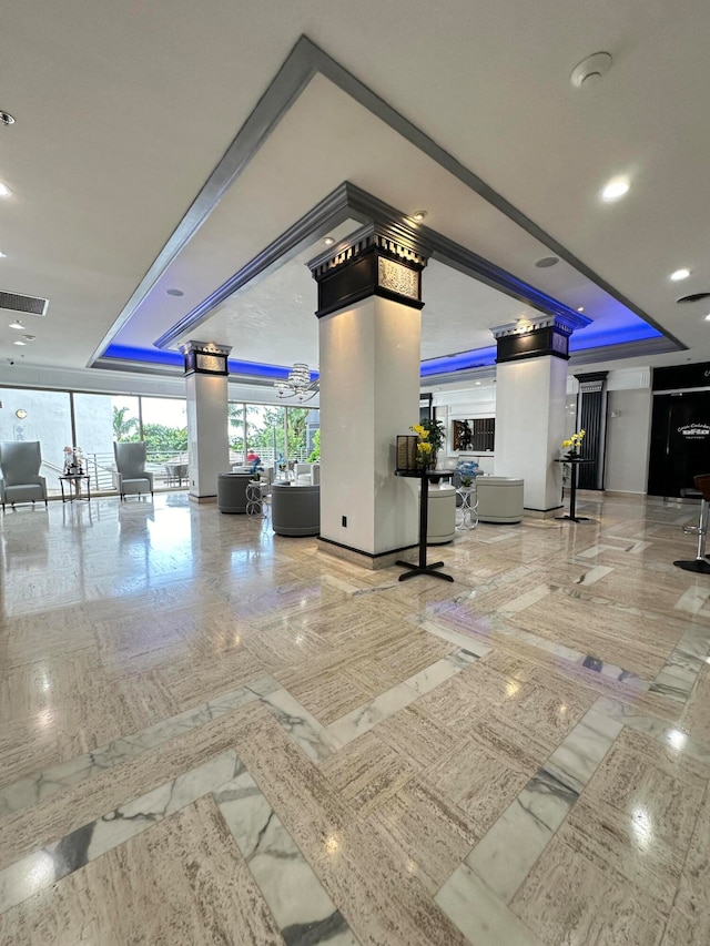 view of building lobby