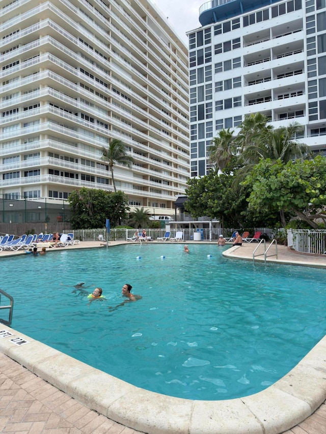 view of swimming pool