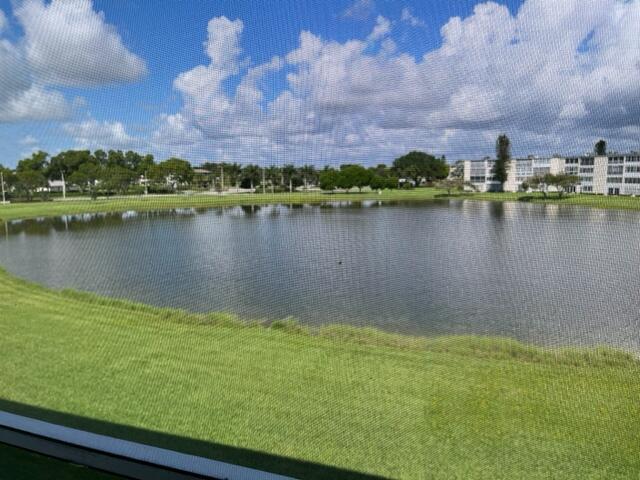 view of property view of water