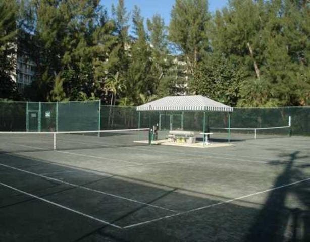 view of sport court