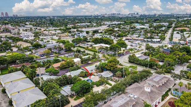 view of drone / aerial view