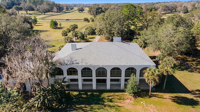 view of aerial view