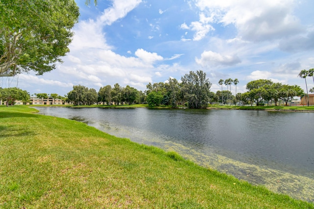 property view of water