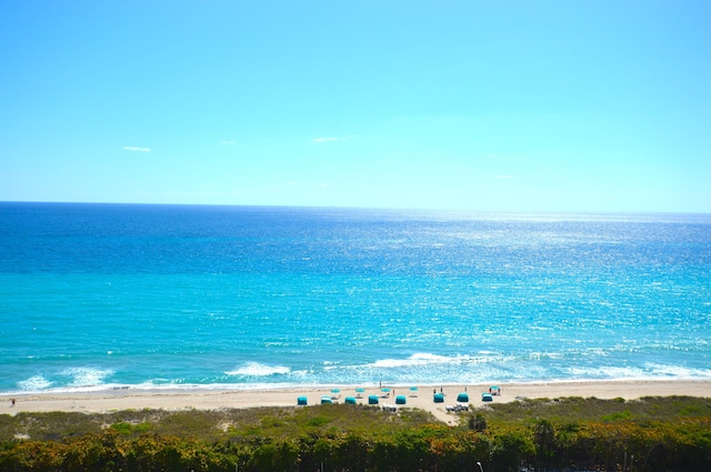 water view with a beach view