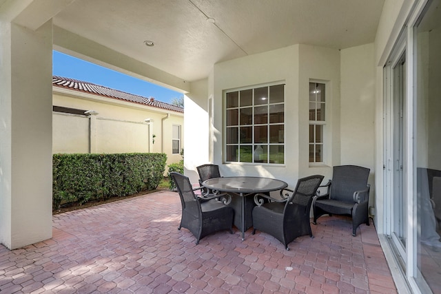 view of patio