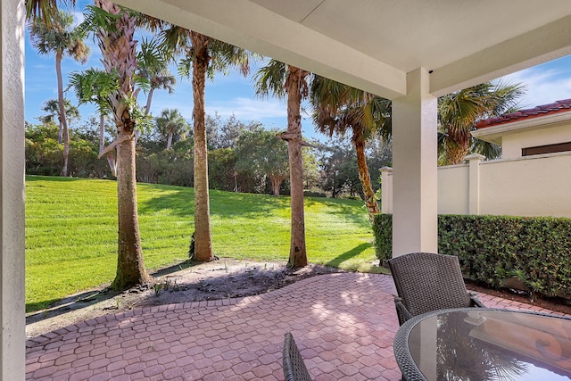 view of patio / terrace