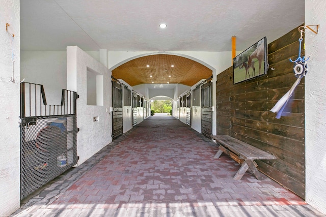 view of stable