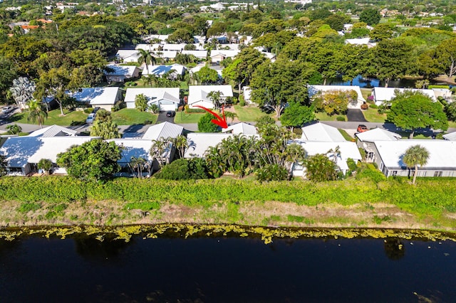 22230 Cameo Dr E, Boca Raton, FL 33433 - birds eye view of property featuring a residential view and a water view