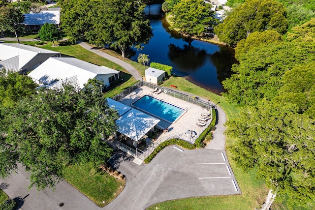 22230 Cameo Dr E, Boca Raton, FL 33433 - drone / aerial view with a water view