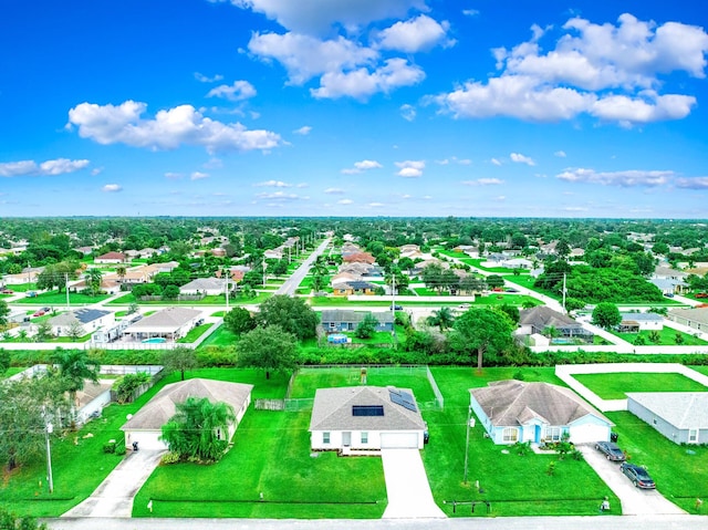 view of aerial view