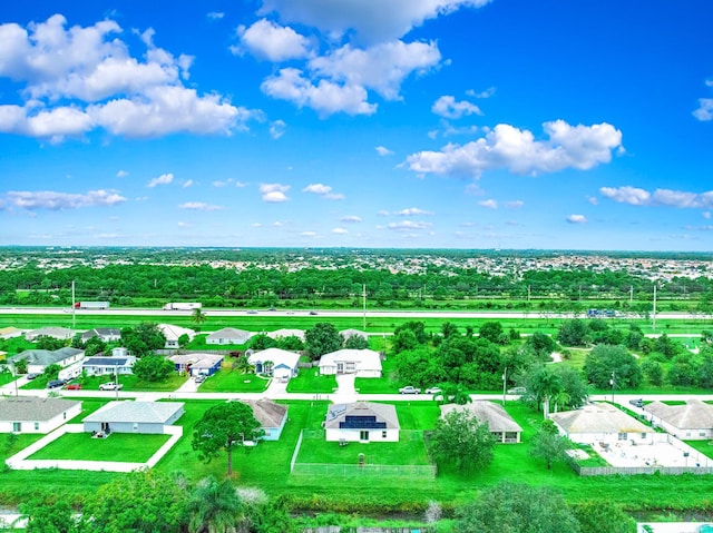 view of aerial view