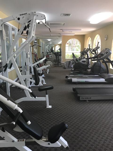 view of workout area