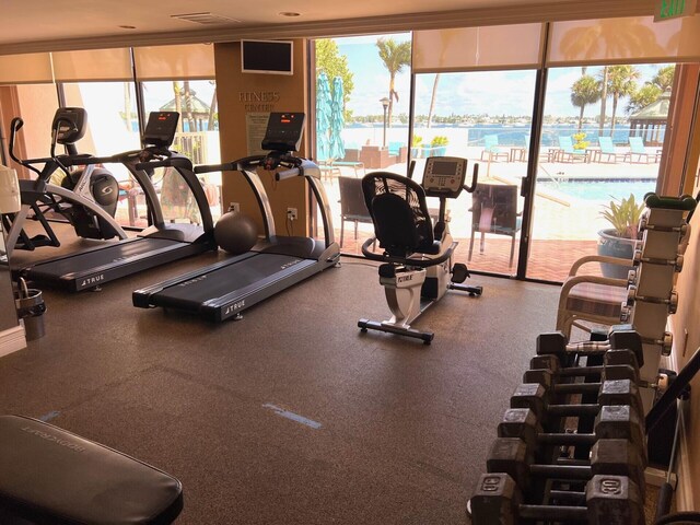5200 N Flagler Dr Unit 803, West Palm Beach, FL 33407 - view of workout area
