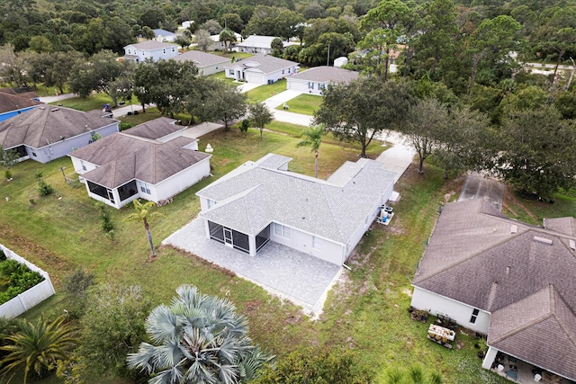 view of aerial view