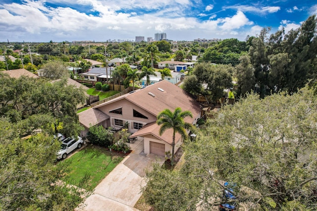 view of birds eye view of property