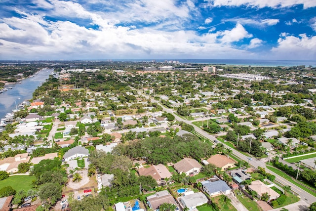 view of drone / aerial view