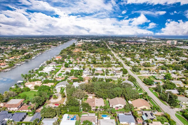 view of aerial view