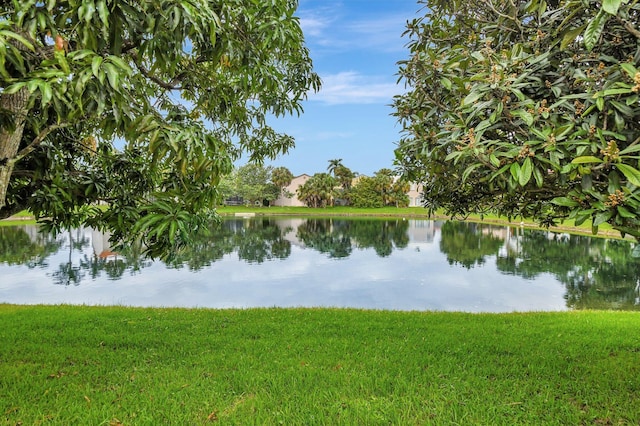 property view of water