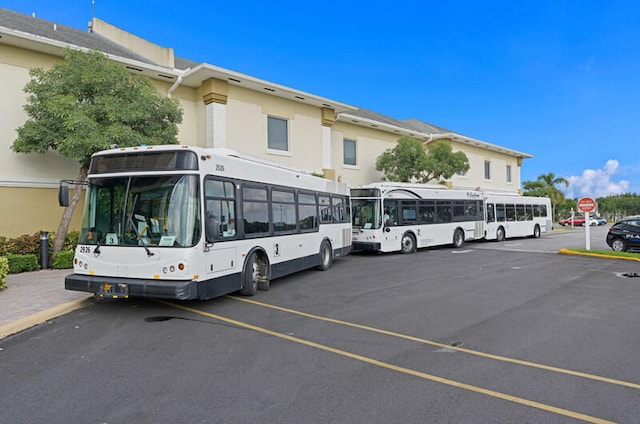 view of vehicle parking