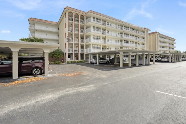 2809 Florida Blvd Unit 208, Delray Beach, FL 33483 - view of building exterior with covered parking