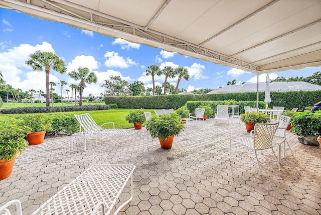 view of patio / terrace