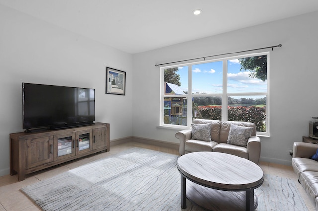 view of living room