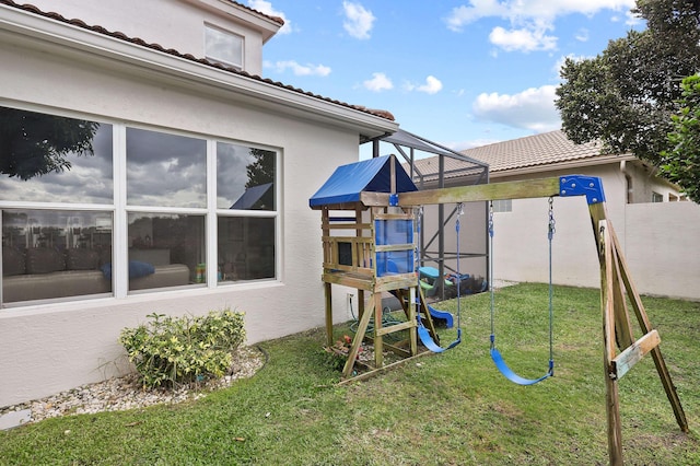 143 Isle Verde Way, Palm Beach Gardens, FL 33418 - view of yard featuring a playground