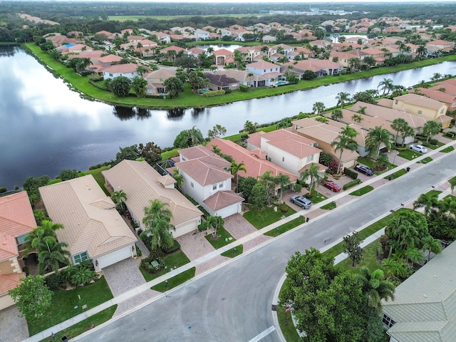 143 Isle Verde Way, Palm Beach Gardens, FL 33418 - aerial perspective of suburban area featuring a large body of water